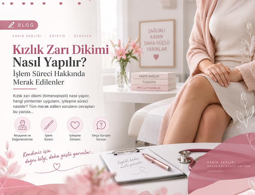 Gaziantep Kızlık Zarı Dikimi - Himenoplasti Nasıl Yapılır?