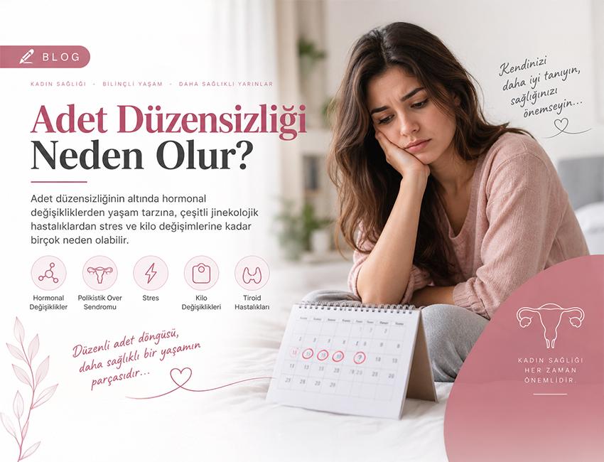 Adet Düzensizliği Neden Olur? - Gaziantep Jinekolog
