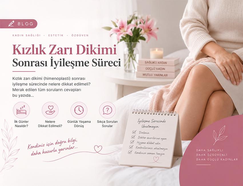 Gaziantep Kızlık Zarı Dikimi Sonrası İyileşme Süreci 2026