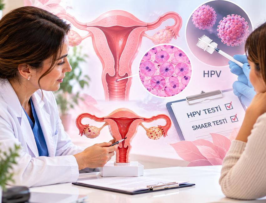 Gaziantep HPV ve Smear Testi Rahim Ağzı Kanseri Taraması
